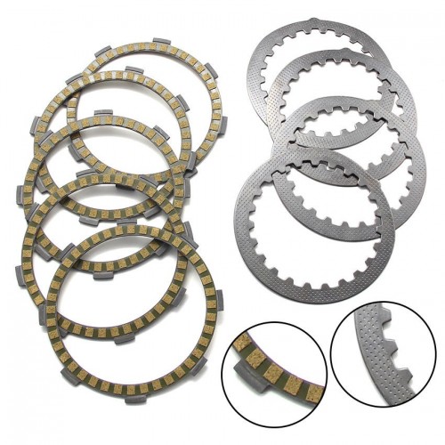 Motorcycle Clutch Plate for Yamaha XT125R (3D61/3D63) Yamaha XT125R (13D1) 598-16321-01 5 5RM-E6324-00 4picture4