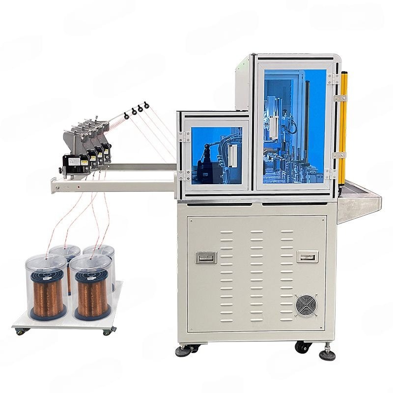 R4106 4-Station Multi-Pole Automatic Winding Machine